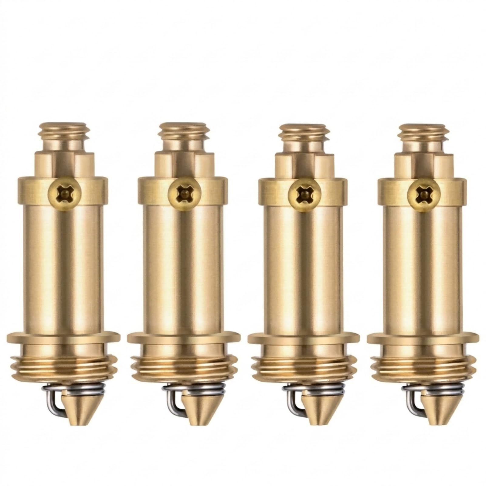 Hawdows 4 Pcs Basin Pop Up Click Clack Brass Plug Bolt, Pop Up Sink Plug Replacement, Pop Up Bath Plug, Universal Sink Plug Replacement for Most Sink Basin Drain Stopper
