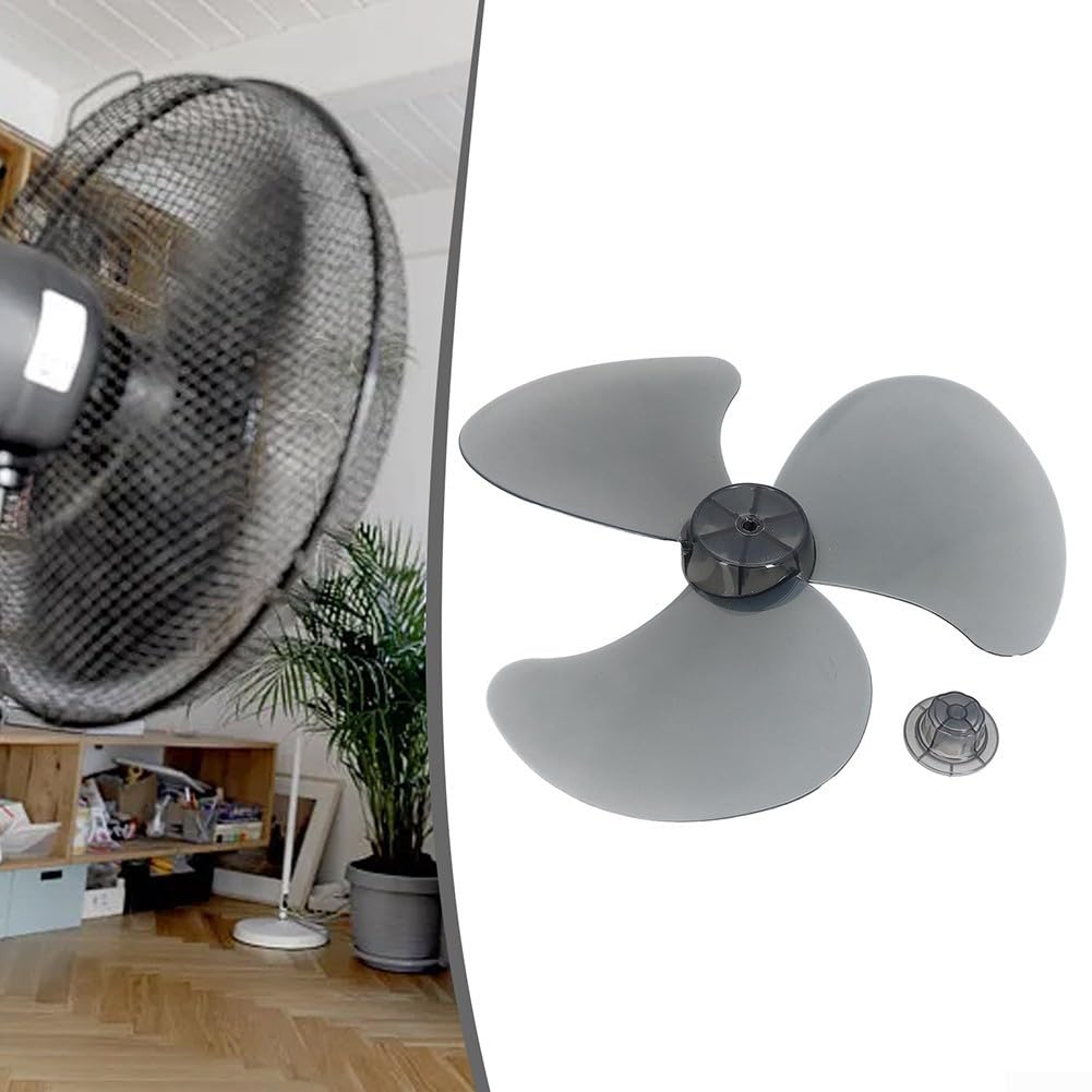 Ventola silenziosa da 40,6 cm con copertura a dado, ventola di ricambio per ventilatore da tavolo da tavolo, fornisce un flusso d'aria efficiente (ventilatore)