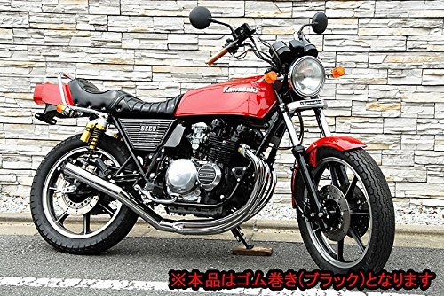 Amazon | Z400FX/Z250FT メッキタンデムバー(ゴム巻き) | グラブバー 