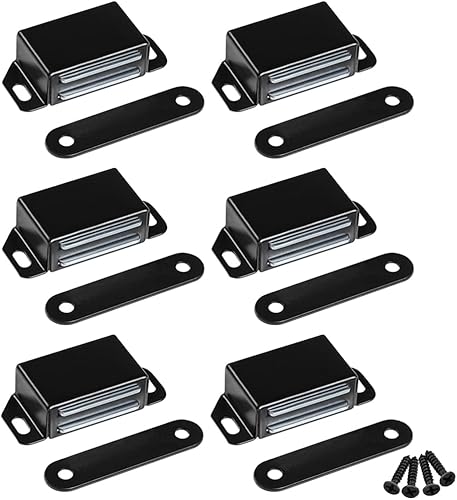 Cierre magnético para puerta  30 libras de acero inoxidable magnético de alta resistencia para cocina, baño, armario, armario, armario, puerta,