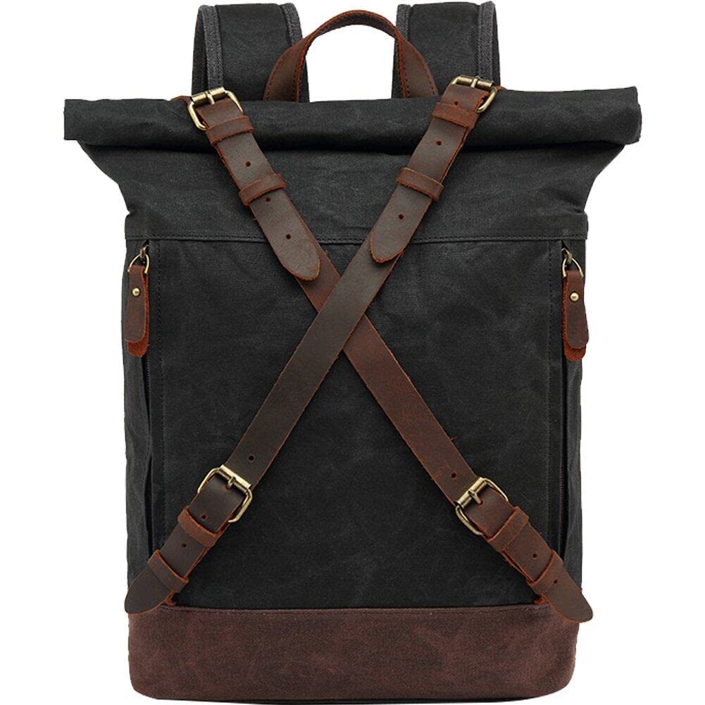 Sac à dos à bandoulière étanche avec fermeture roulée pour garder vos affaires au sec en voyage