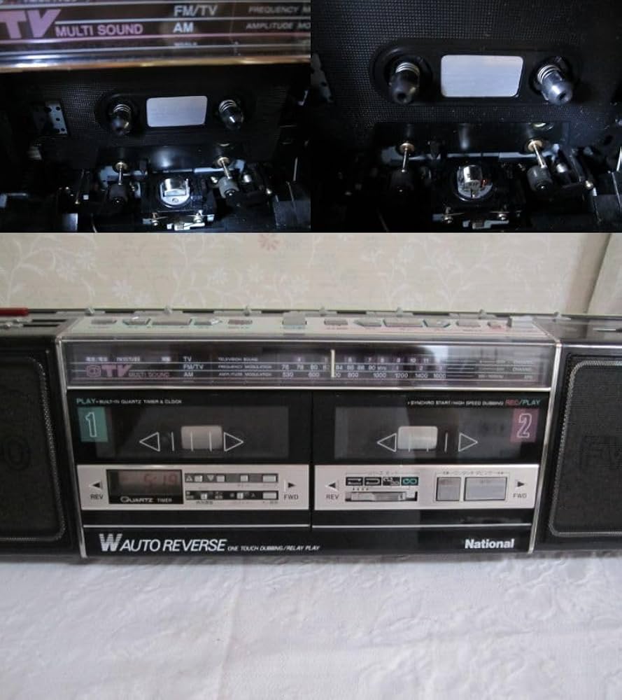 National ラブコール RX-FW50 ブラック レトロ ラジカセ Yahoo!オークション -「rx fw50」(ラジカセ) (カセットデッキ)の