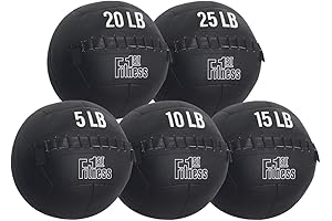 5-25 LBS Soft Wall Ball for Superb Core and Cardio Gains