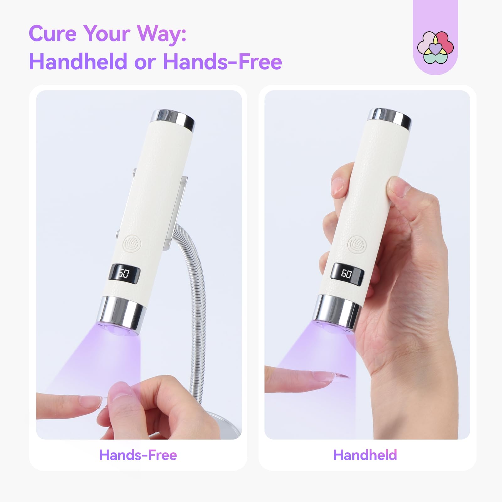SAVILAND UV Nail Lamp for Gel Nails