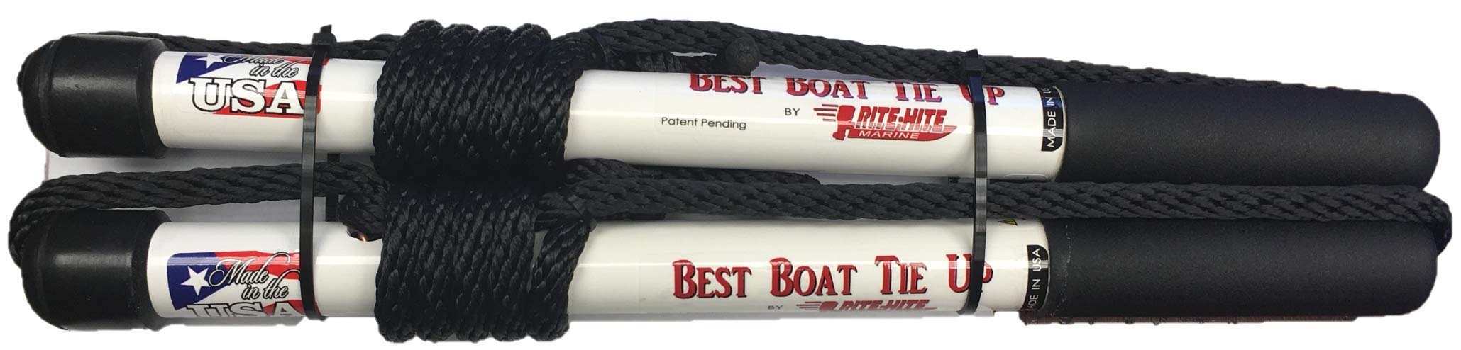 RITE-HITEBest Boat Tie Up - 2 Pack; Comes in 15", 30", or 45"; Tie Up Without Having to Get Out of The Boat