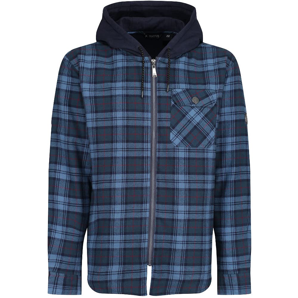 Tactical Threads Mens Regatta Professional Seige Shirt Hooded Jacket, Navy Blue, S EU
