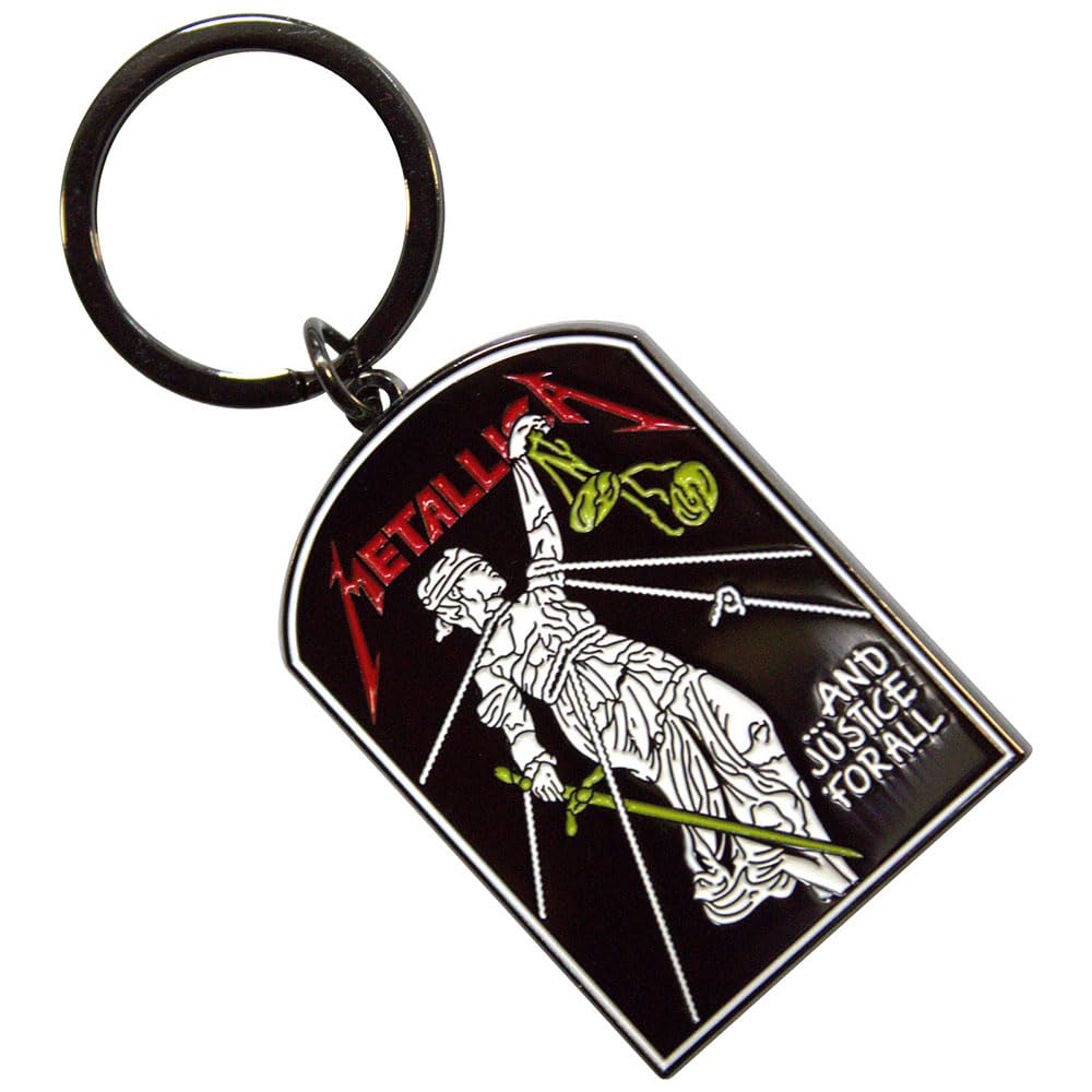 Metallica And Justice For All Tombstone Porte-Clés Keychain Size One Size