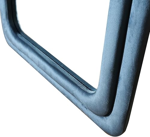 Miniatura 6 de Espejo de piso, espejo arqueado de cuerpo entero, espejo arqueado, espejo de pie, espejo alto, montado en la pared, de pie, espejo grande, 63 x 24