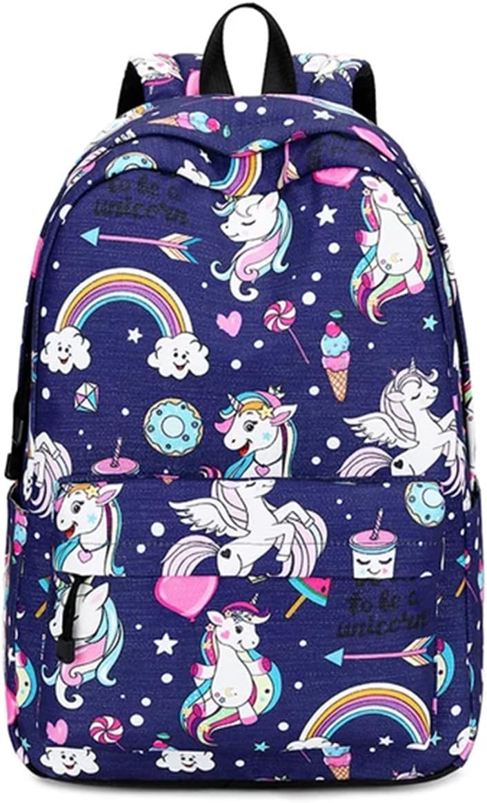 TYPIFYPolyester Printed Waterproof Preppy Style Girls Women Backpack