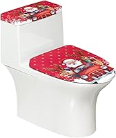 Vista 33 de Cubierta de asiento de inodoro con estampado de cebra, cubierta de tapa de tanque de inodoro ovalada negra, alargada, redonda, repuesto