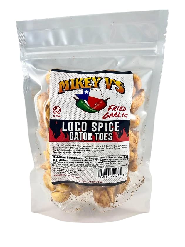 Mikey V's "Gator Toes" Deep Fried Garlic Cloves (Loco