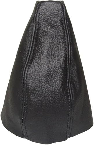 Ltd Para Mercedes 190 W201 1982-1993 Polaina de engranajes de cuero italiano negro