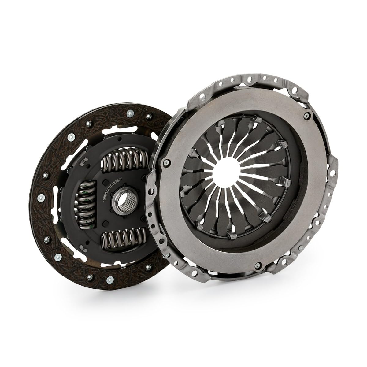 RIDEX 479C0386 Kit de embrague con placa de apriete de embrague con plato de embrague con cojinete de desembrague sin volante motor Compatible con SKODA Fabia II Combi 545