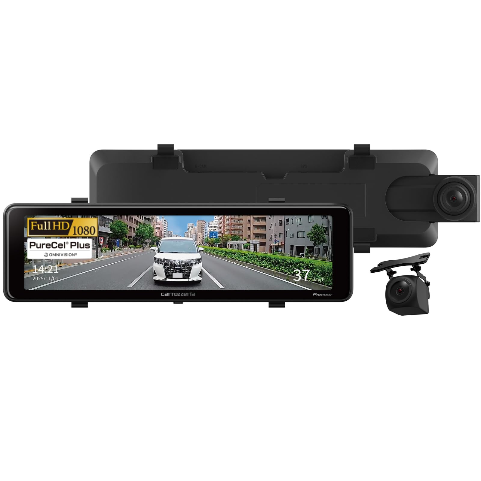 Pioneer ドライブレコーダー ミラー型 VREC-MZ300D Amazon | Pioneer ドライブレコーダー ミラー型 VREC-MZ300D 11インチ