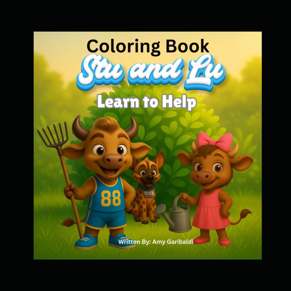 Stu and Lu Learn to Help Coloring Book (Stu and Lu Books)