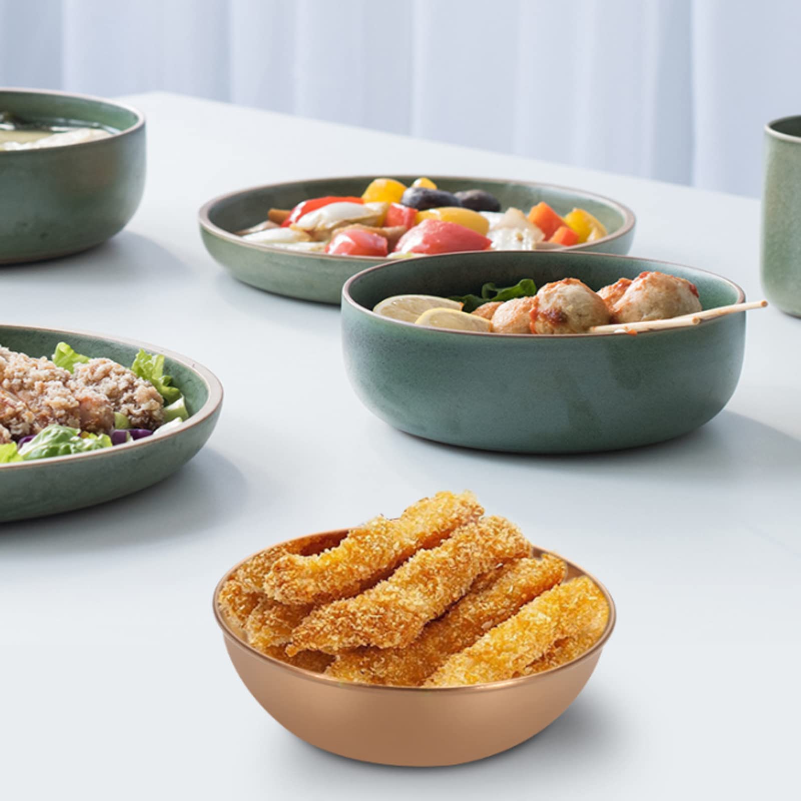 20 Ciotoline Aperitivo Acciaio Inox 75ml - Riutilizzabili, Impilabili, Per Salse E Snack - Foto 8