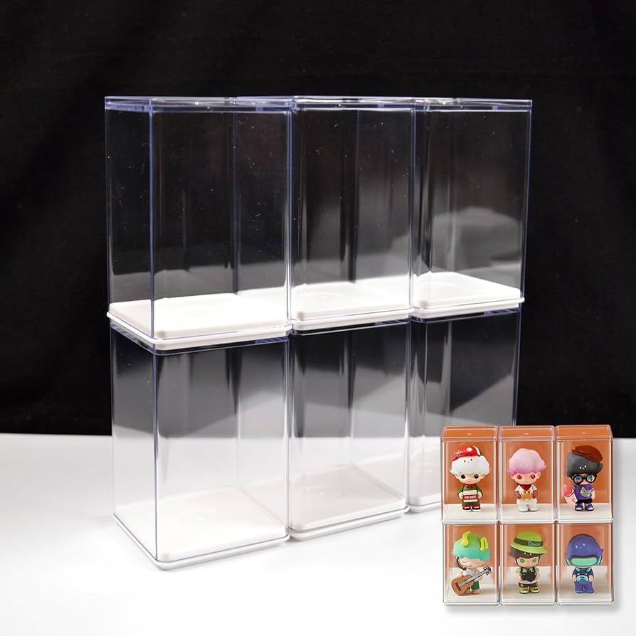⑤ フィギュア プラモ 人形 ぬいぐるみ 展示アクリルケース 6セット 楽天市場】フィギュア ケース 5.5*6.5*9.5cm 卓上 6点セット