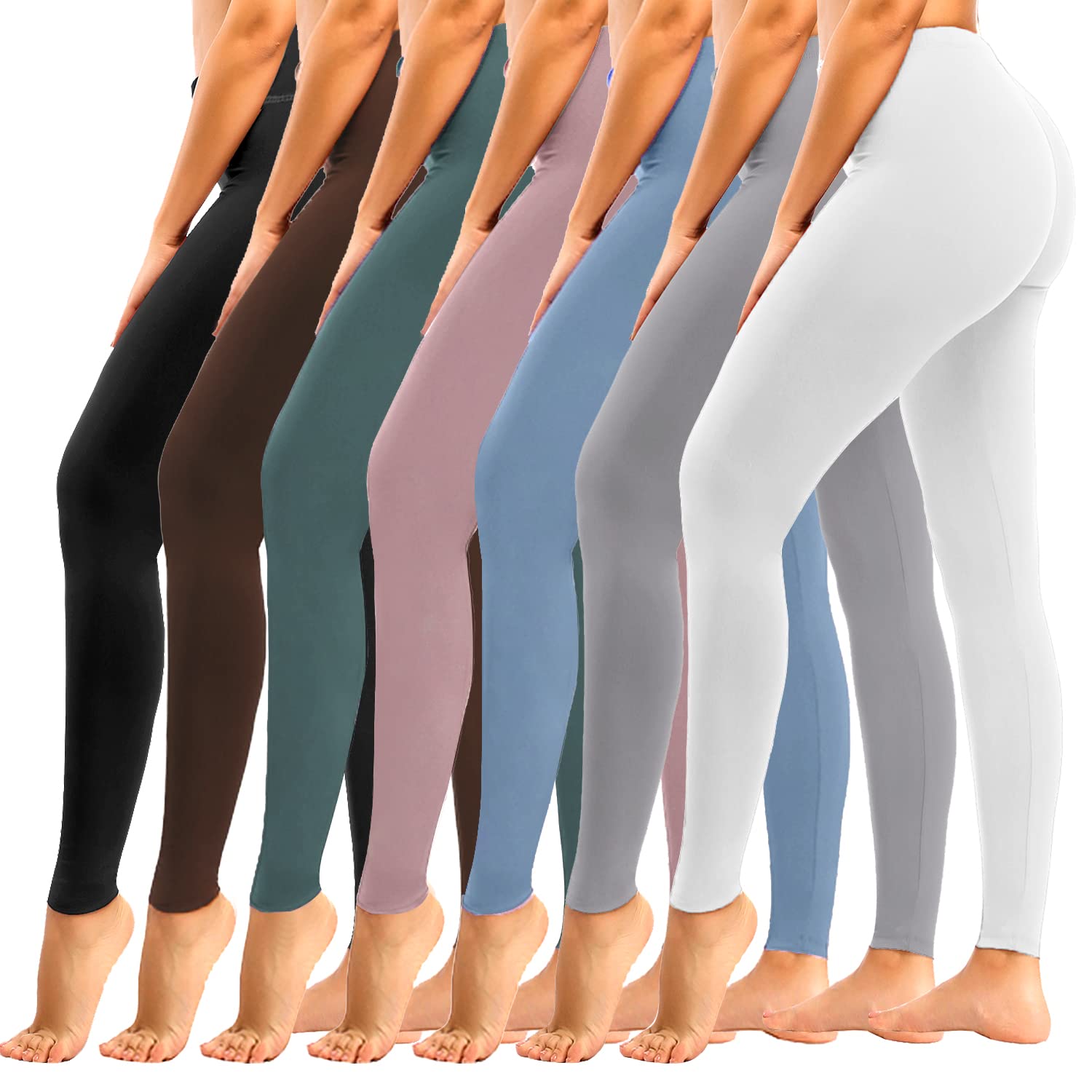 yeuG 7 Pack Leggings