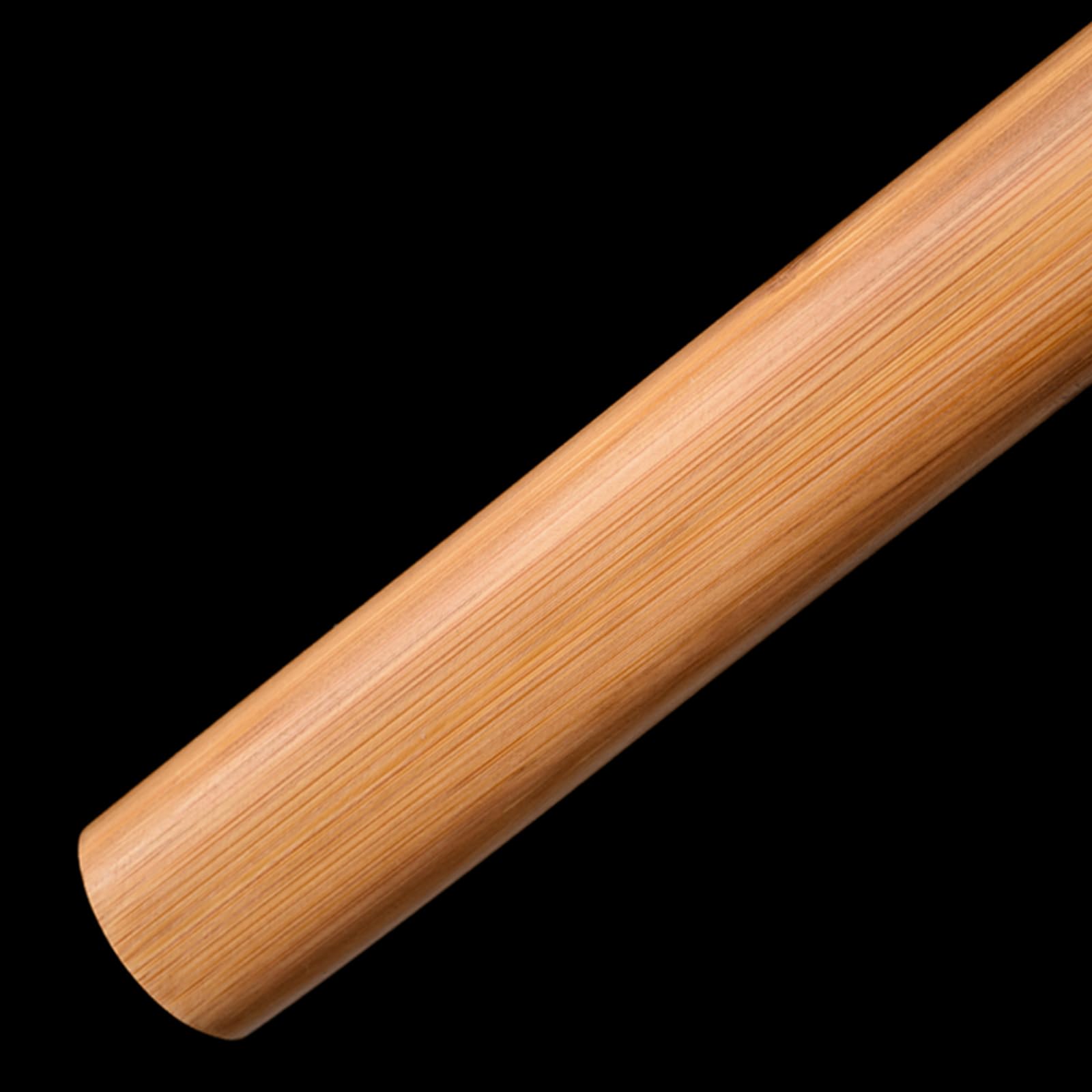 Sabre de samouraï en bambou naturel de 100,5 cm,Bokken fait main,sabre droit de samouraï en bois,katana en bois pour l'entraînement au kendo,le cosplay,les accessoires,les cadeaux et la décoration.