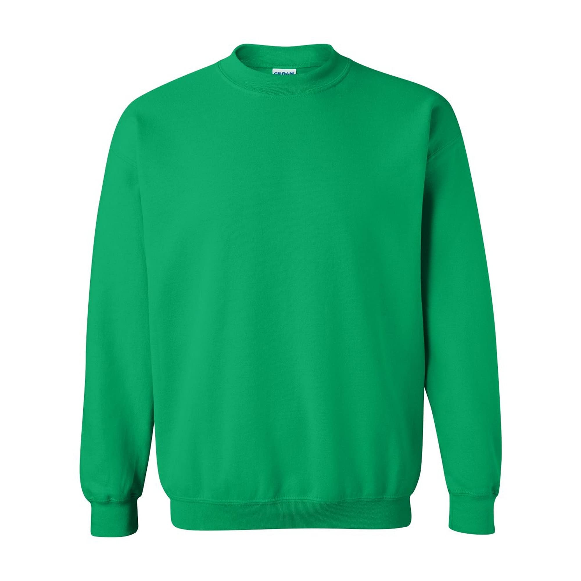 GILDAN Men's 50/50 Adult Crewneck Sweatshirt, Green (Irish Green), M UK