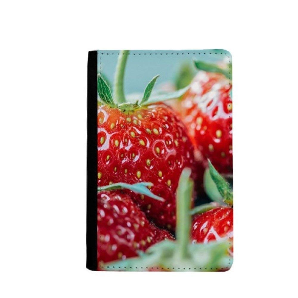 Porte-cartes de voyage avec motif fraises chic et compact pour vos déplacements