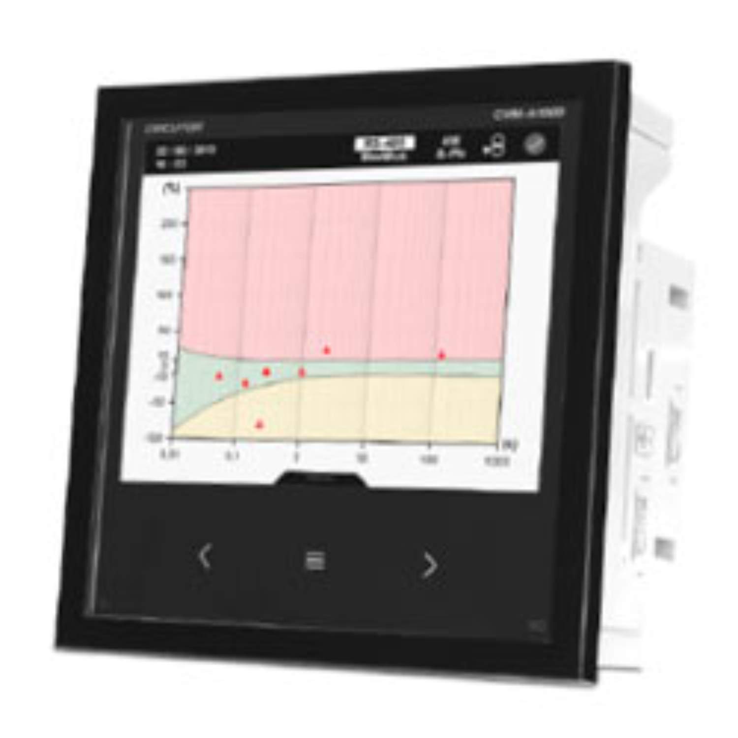 Analizador de redes y calidad de suministro modelo CVM-A1500A-ITF-485-ICT2, clase A, con pantalla, 12,4 x 14,5 x 14,5 centímetros, color negro (referencia: M563110000A00)