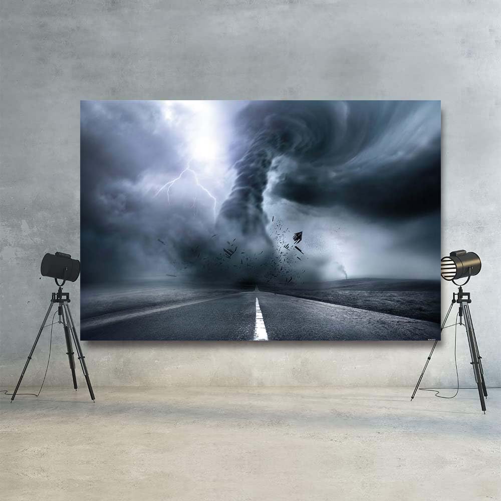 Storm Booth Backdrop Example Party Backdrop Tornado Lightning Storm Photography Backdrop - 6x4ft ...