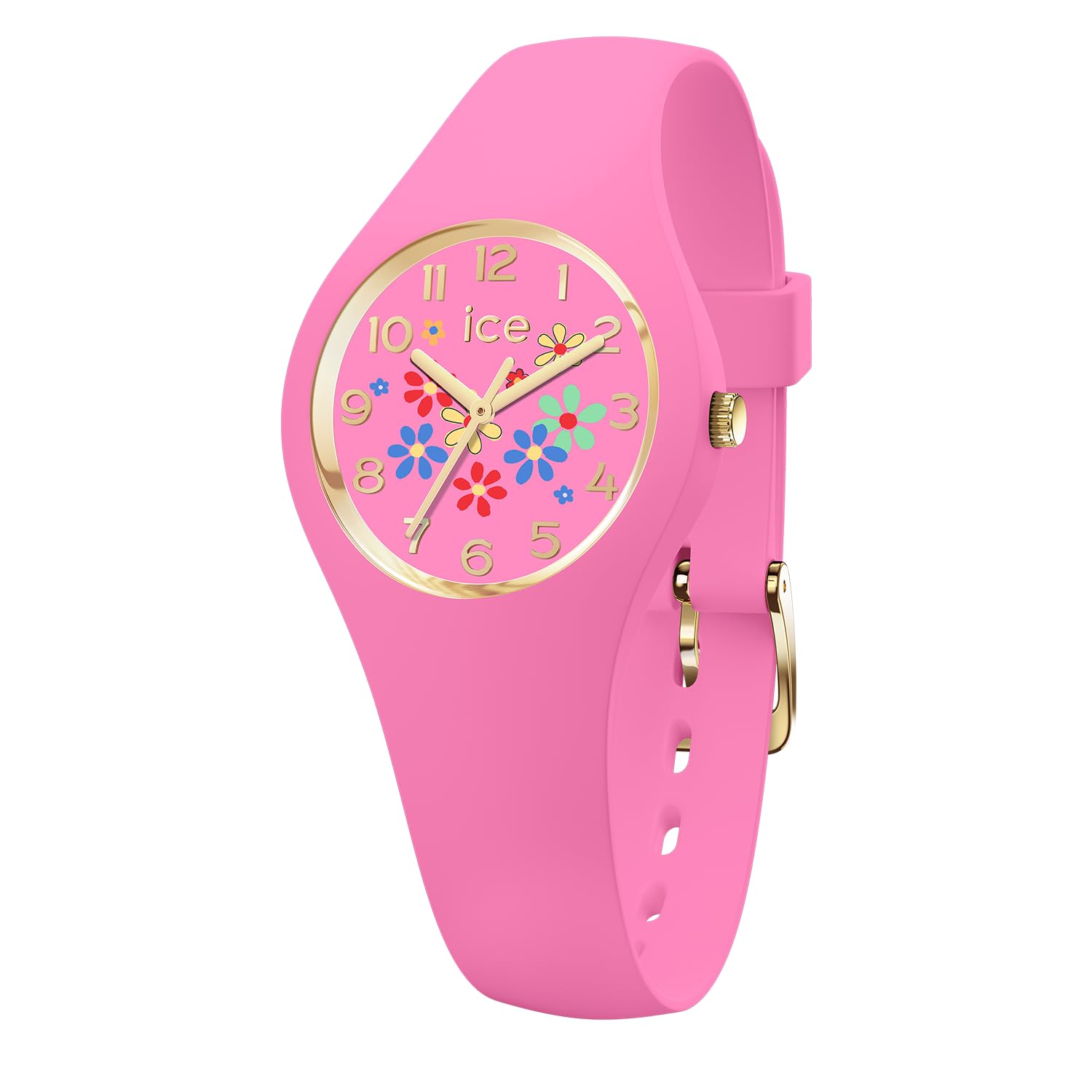 ICE-WATCH - Ice Flower - Damenuhr mit Silikonarmband (Extra small)