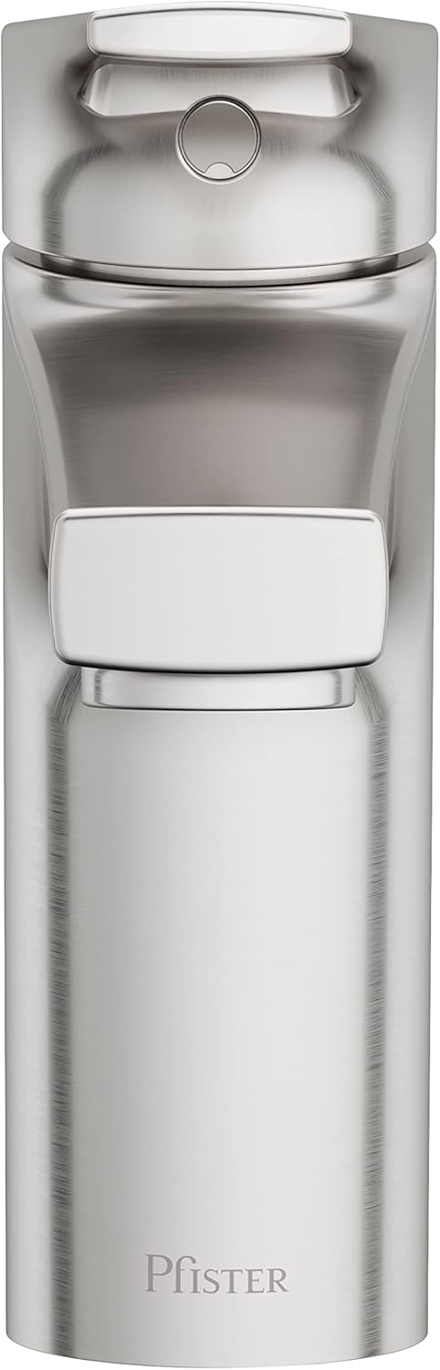 Pfister Ferris Bathroom Sink Faucet, Single Control, 1-Handle, Single Hole, Spot Defense Brushed Nickel Finish, LF042FERGS
