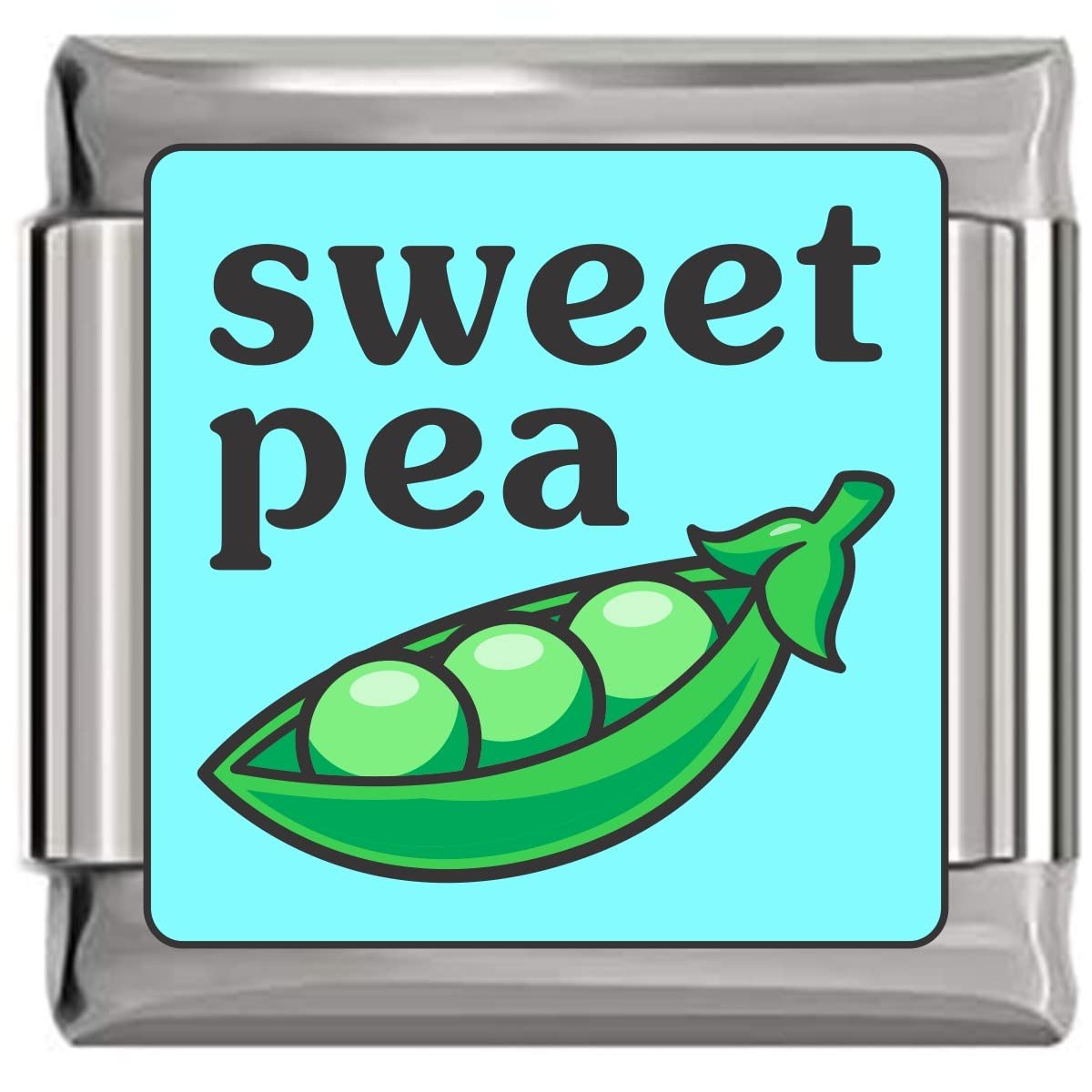 NewCharms Sweet Pea Italian Charm