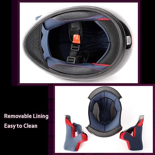 Miniatura 8 de Cat Ear Offroad Helmets,Men and Women Full Face Motorcycle Helmet,for Dirt Bike, Four-Wheeled ATV