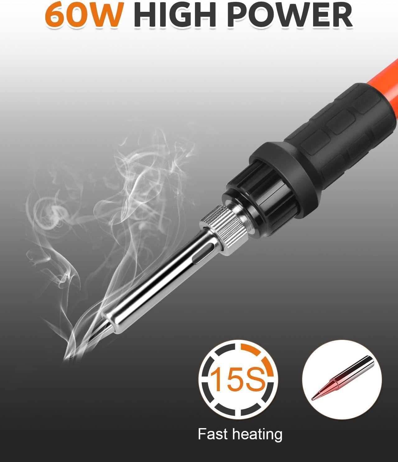 Vastar Soldering Iron Station - Anti-Static Kit, On-Off Switch ...