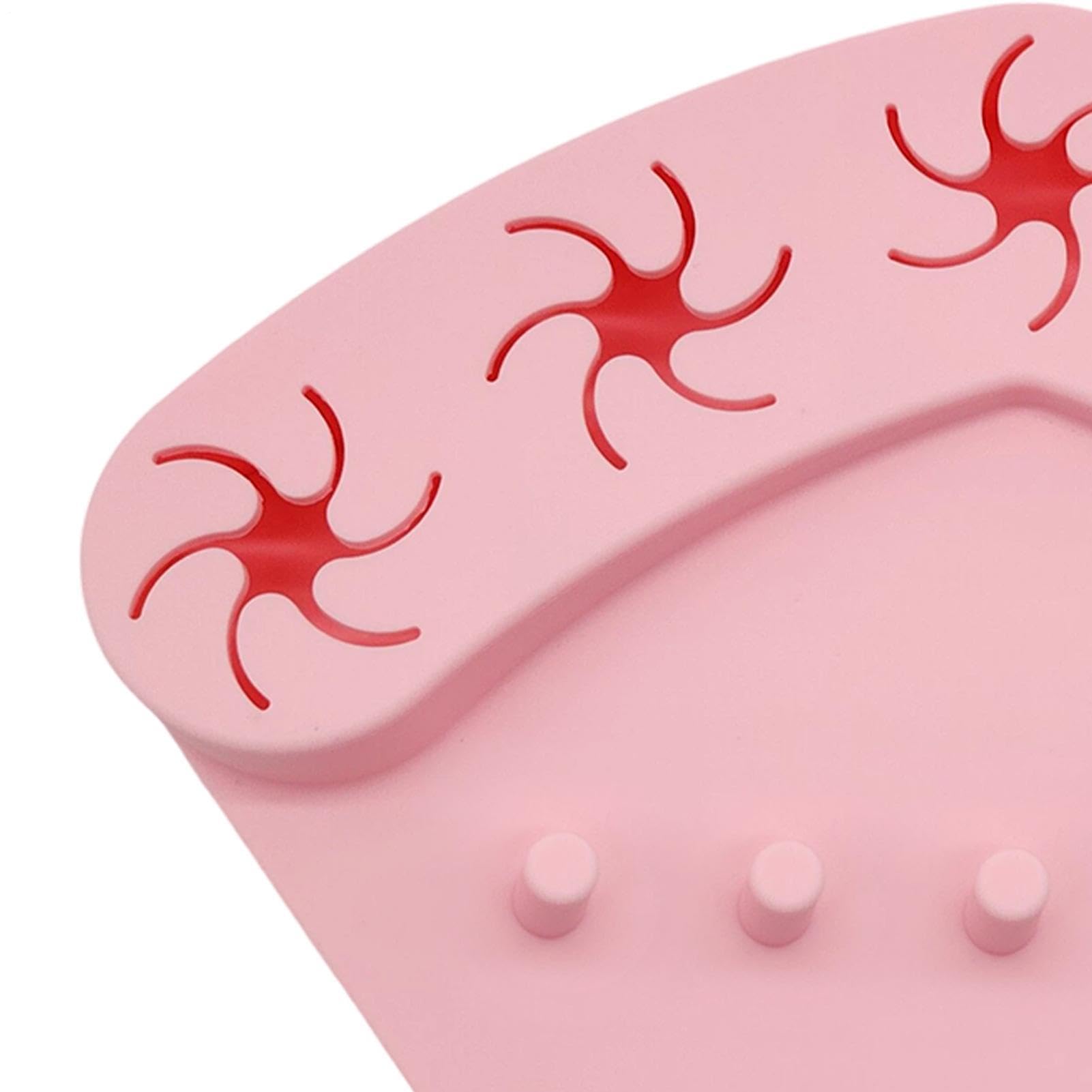 Tappetino in silicone da unghie delle mani Cuscinetto antiscivolo per | Supporto in silicone per la manicure Per donne principianti, pittura unghie, saloni, feste e vacanze