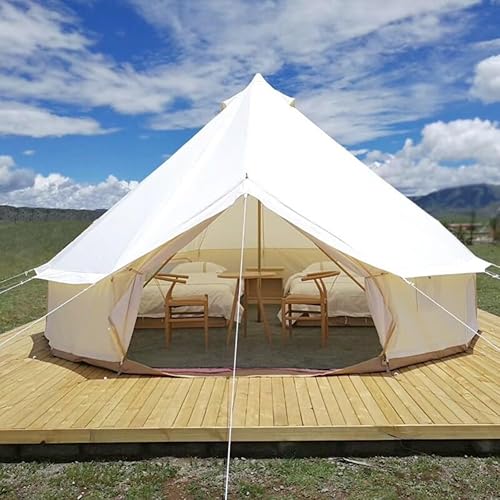 Safari al aire libre glamping tienda Oxford 3M4M5M6M Yurt Bell tienda de lujo para camping familiar