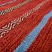 Alfombra Diseño Kilim Tejida A Mano 100 % Algodón Moderna Rayas Multicolor,...