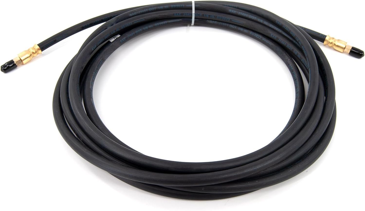 Boat Trailer Rubber Flexible DOT Brake Hose 20ft Male Inverted Flare