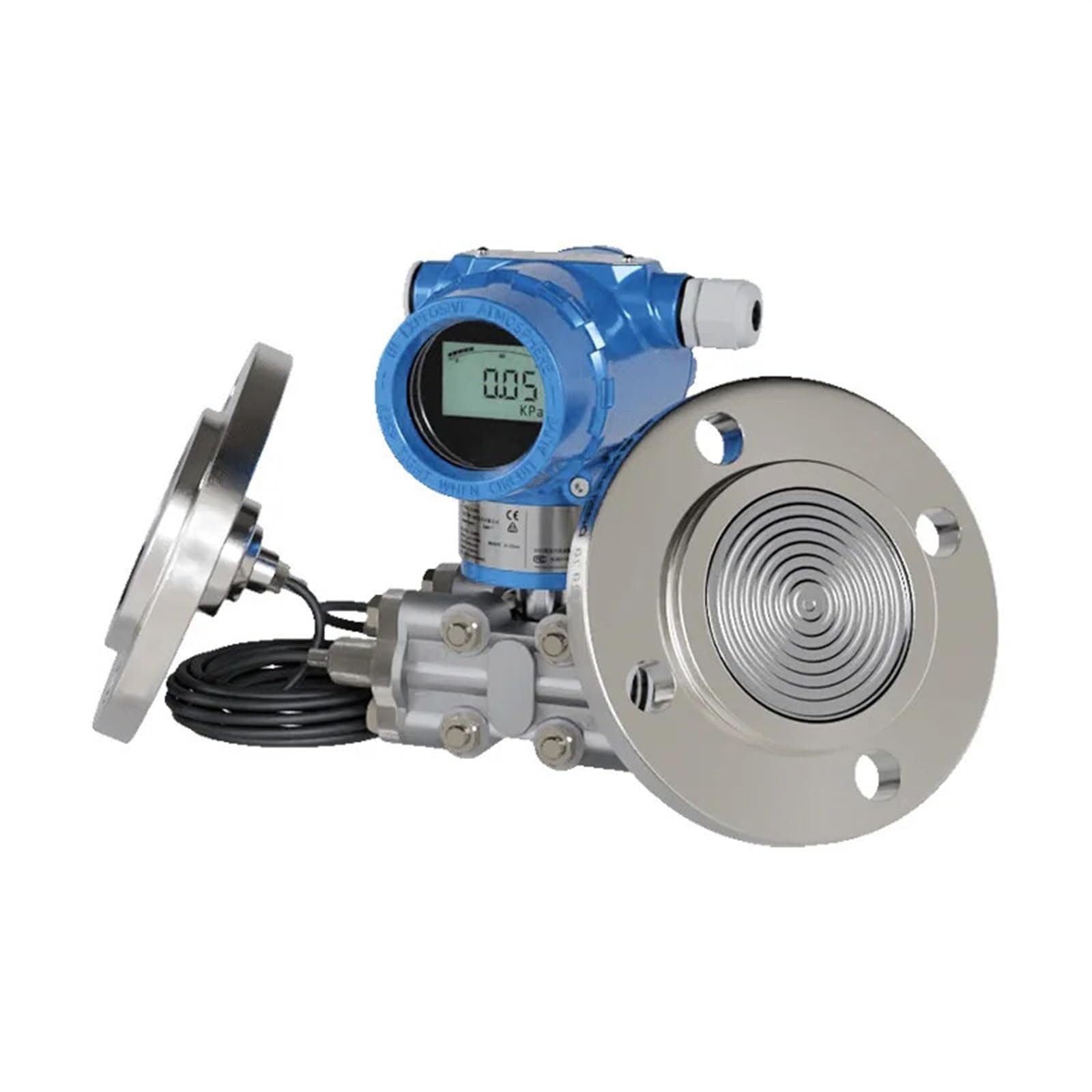 MXXDMOPD Digital Pressure Transmitter capacitive Sensor Single Flange Double Liquid Level Meter