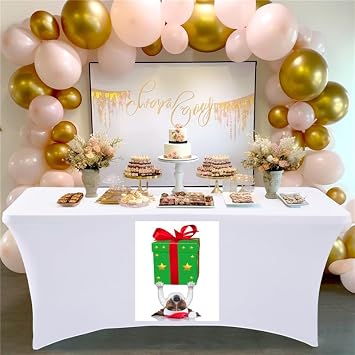 Customized Printed Tablecloths with Logo, 6FT