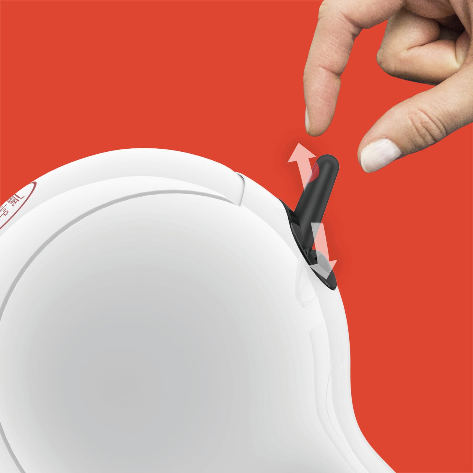 NESCAFÉ DOLCE GUSTO PICCOLO XS by KRUPS weiß manuelle Kaffeekapselmaschine