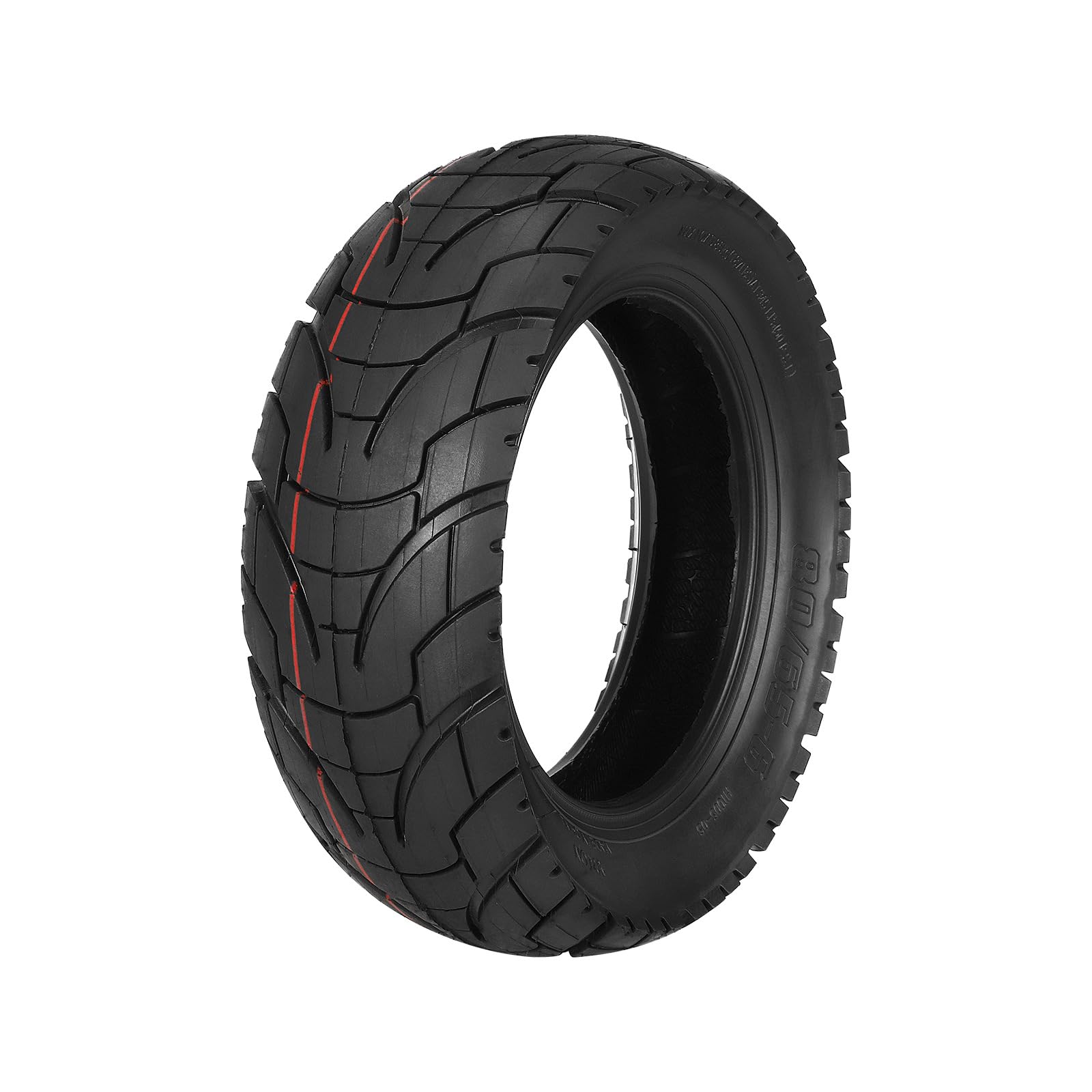 80/65-6 Pneu de route Épaissi de 10 pouces pour Kukirin G2 MAX, Kukirin G3 Pro, Kugoo M4/M4 Pro, Joyor S5 Roues de rechange pour trottinettes électriques