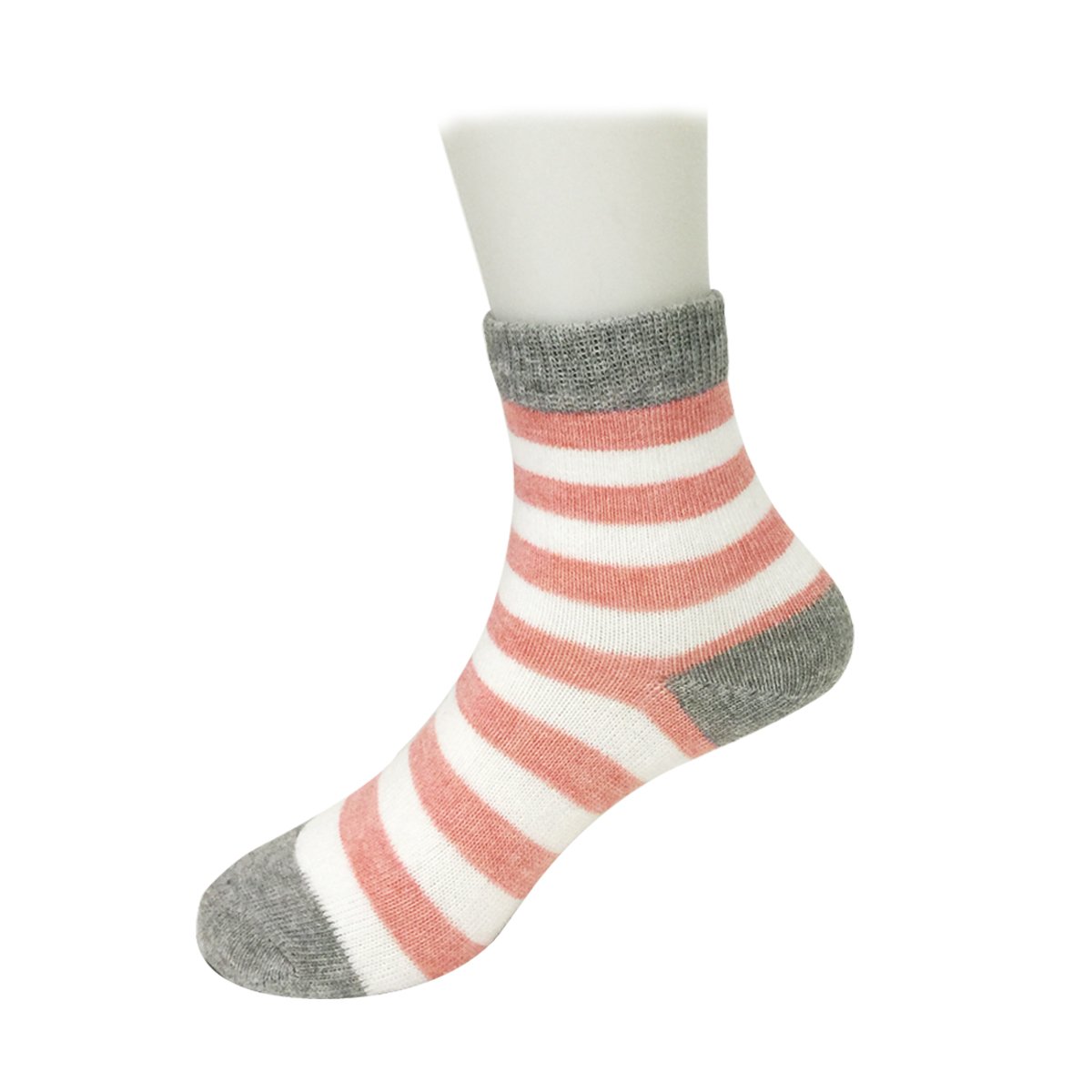 Wrapables Casual Cute Socks for Baby (Set of 4), Berry Pink