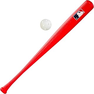 Franklin Sports MLB Kids Baseball Bat and Ball Set - Lightweight 30" Youth Plastic Bat - Multiple Colors