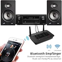 1Mii B03 Bluetooth 5.3 Adó-Vevő TV-hez, aptX HD, Optikai/AUX/RCA, 2 Fejhallgatóhoz 6