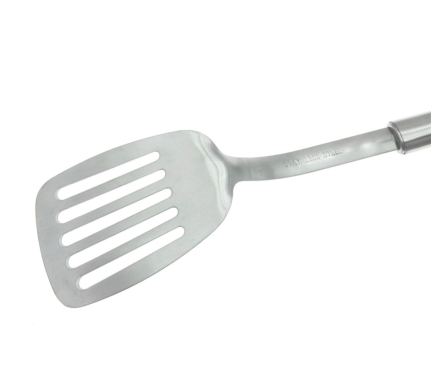 Pfannenwender Edelstahl Schlitz Turner Pfannenwender – Cook, abtropfen und Servieren Fisch, Burger, Eier, Pfannkuchen mit diesem Schlitz Kochutensilien, dass das Essen leicht zu Slide Off