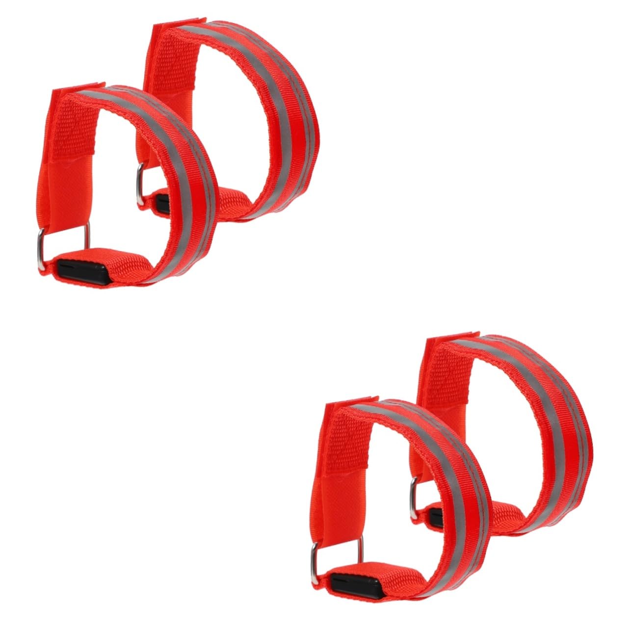 HANABASS luci di Marcia a LED Braccialetti Luminosi lampade Ricaricabili Braccialetto Sportivo a LED Fascia Riflettente Sportiva Braccialetti Lampeggianti Cinturino da Polso Luminoso