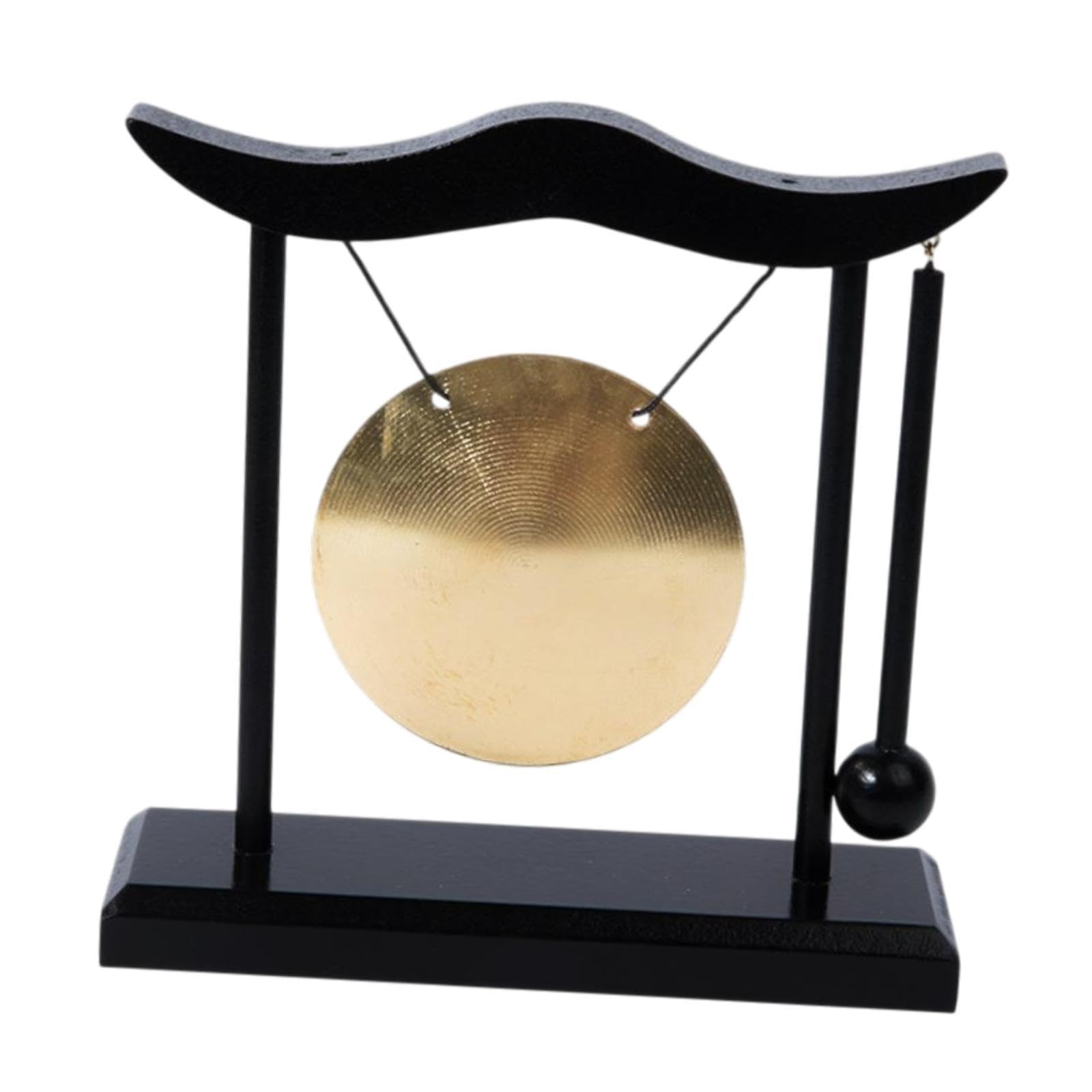 Sharplace Desktop Gong Wind Gong Adorment ménage Bénédiction Gift Asian Bure