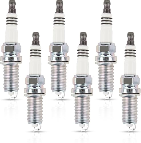 6 bujías de iridio compatibles con BMW Lexus ES350 RX350 RX450h Saab Subaru Toyota Volvo, 2.5L 2.8L 3.0L 3.2L 3.5L 3.6L 4.0L H6 L6 V6 Reemplazo del