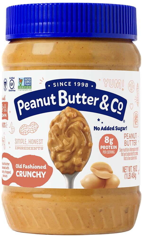 Peanut Butter & Co., Old Fashioned Crunchy, Peanut Butter, 16 oz (454 g)
