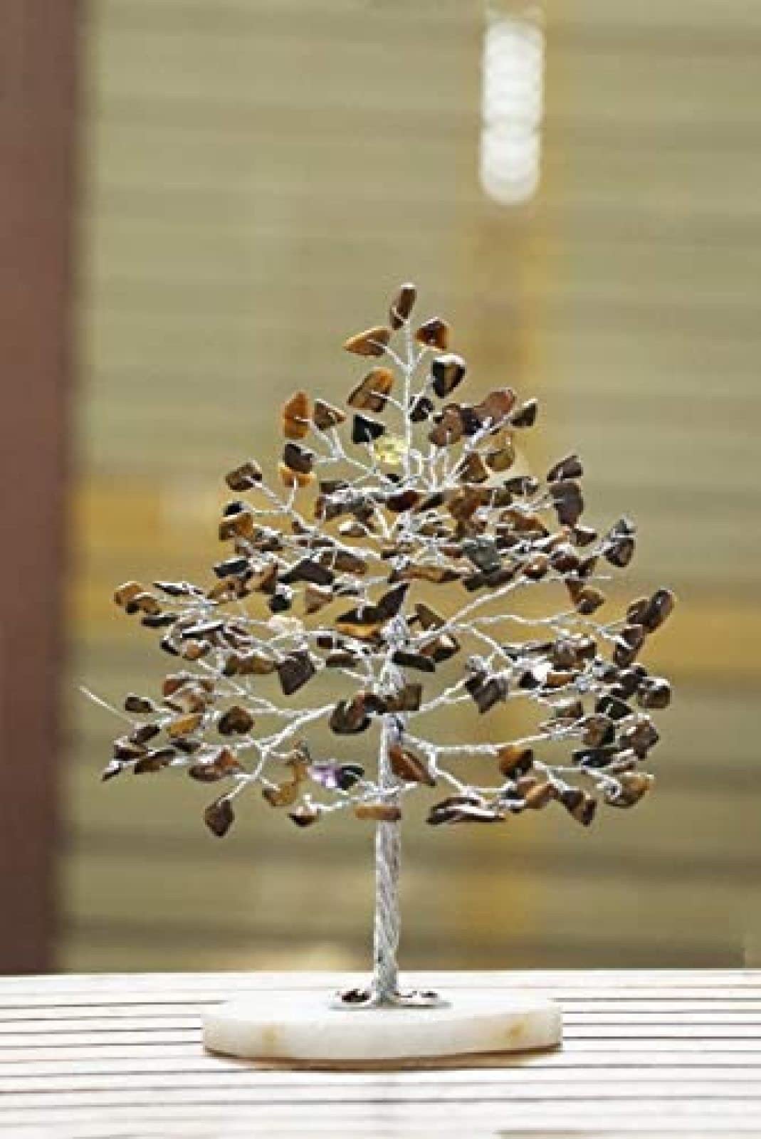 Amazon.co.jp: シトリン ジェムストーン ツリー 風水 盆栽 クリスタル