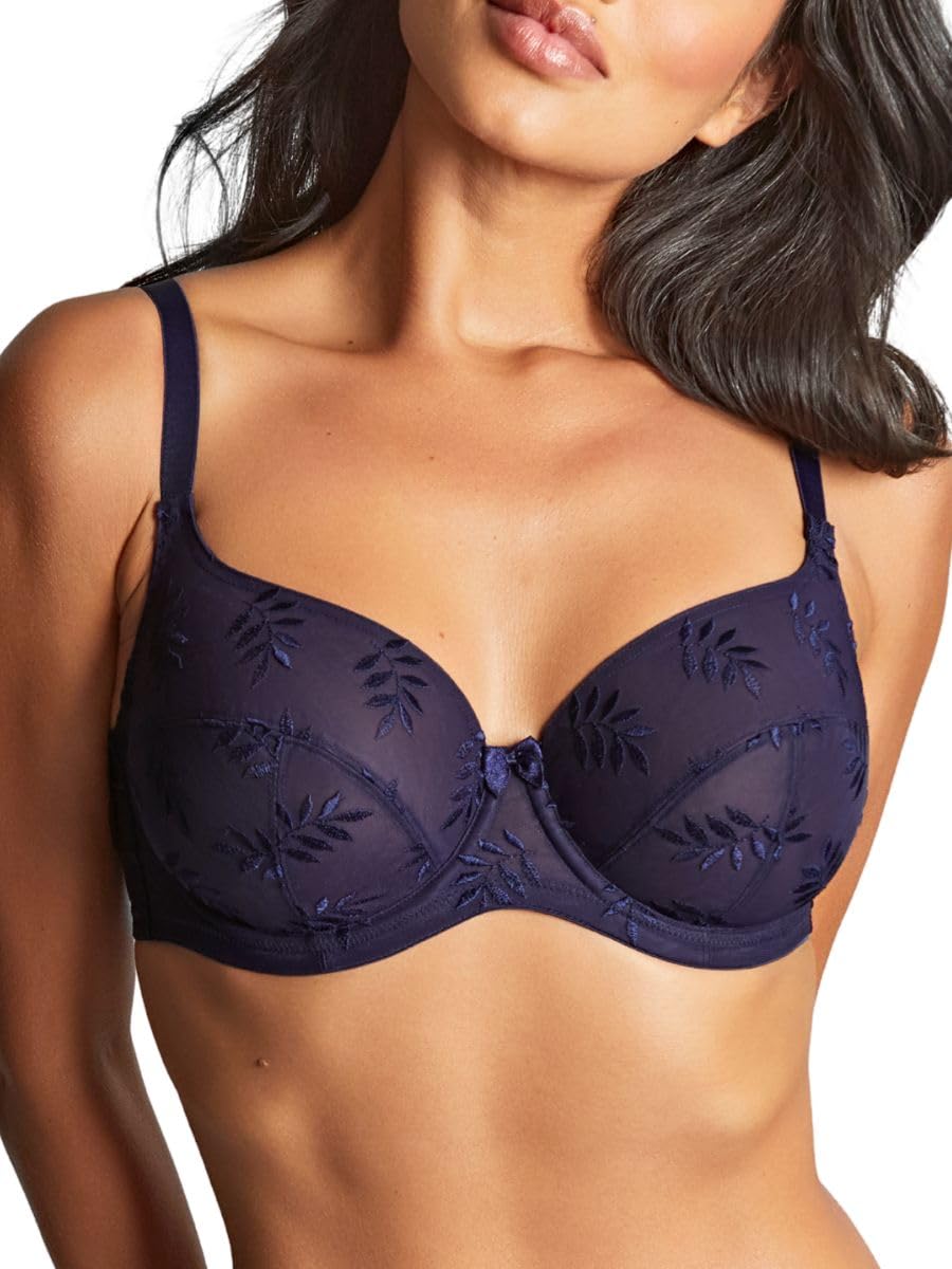 Panache Women's Navy Balconette Bra, 32E